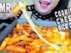ASMR COOKING EATING TEOKBOKKI(RICE CAKE) SAUSAGE MOZZARELLA CHEESE , CHEWY EATING SOUNDS | LINH-ASMR