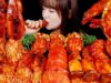 ASMR (COOKING & EATING)SPICY SEAFOOD (LOBSTER TAIL, ABALONE, OCTOPUS, SHRIMP, SQUID, ENOKI MUSHROOM)