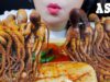 ASMR COOKING OCTOPUS STEW WITH KIMCHI CHEWY CRUNCHY EATING SOUNDS | LINH-ASMR