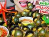 ASMR COOKING PILA POLITA SNAILS STIR FRIED WITH LEMONGRASS AND PEPPER ,EATING SOUNDS | LINH-ASMR