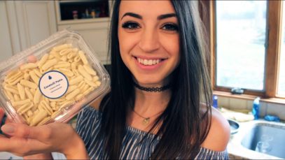 [ASMR] Cooking With Gibi – Fresh Cavatelli Pasta & Kale