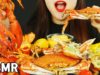 ASMR CRAB & LOBSTER ROAST CHEESE 크랩과랍스터 치즈구이  (EATING SOUNDS)MUKBANG REAL SOUNDS