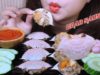 ASMR CRAB SAUSAGE (CHẢ GHẸ)chewy crunchy EATING SOUNDS | LINH-ASMR