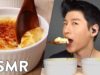 *ASMR* Crème Brûlée (COOK & ENJOY) No Talking | Crunchy Eating Sounds | Zach Choi ASMR