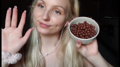 ASMR Crunchy Cereal – Eating – Crunch – Tingles – 3D Surround Sound Binaural Microphone