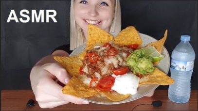 [ASMR] CRUNCHY CHEESY NACHO – GYM CHEAT MEAL (EATING SOUNDS)
