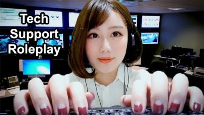 *ASMR* Customer Service Roleplay – Tech Support (Typing, Soft spoken Triggers)