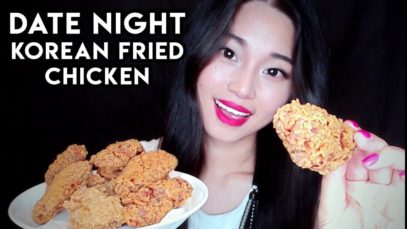 [ASMR] Date Night Roleplay – Eating Korean Fried Chicken (Unisex)