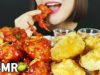 ASMR Deep Fried Soft-Shell Crabs *EXTREME CRUNCHY 바삭바삭 게튀김, 후라이드반 양념반(EATING SOUNDS) MUKBANG