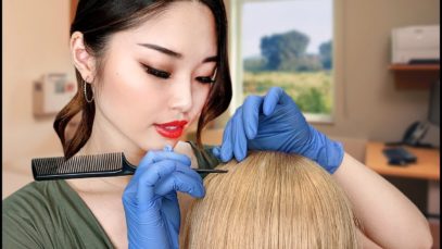 [ASMR] Doctor Dry Scalp Check and Treatment