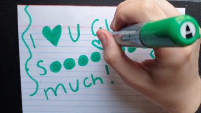 ASMR Drawing And Scribbling – POV / Birds Eye View – Hands Only