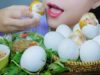 ASMR DUCK EMBRYO EATING SOUNDS | LINH-ASMR