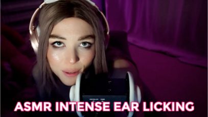 |ASMR| EAR CLEANING + INTENSE TWIN/MIRRORED EAR LICKING