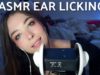 |ASMR| EAR LICKING OIL MASSAGE WITH CANDLES *paid sponsorship by Adam and Eve*