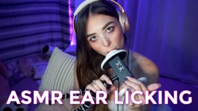 |ASMR| EAR LICKING SENSATIONAL TINGLES