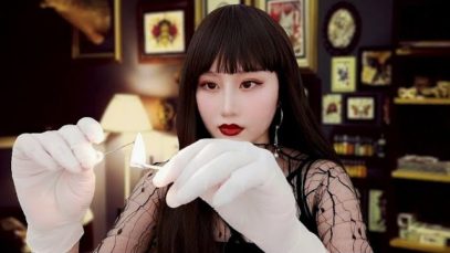 *ASMR* Ear Piercing Roleplay (Whispered)