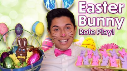 ASMR | Easter Bunny Shares His Treats!