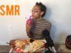 ASMR | Eating Chicken Fettuccine Alfredo With Shrimp ?  | Mukbang | No Talking