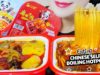 ASMR EATING CHINESE SELF BOILING HOTPOT( SPICY BEEF x SPICY FISH BALLS) EATING SOUNDS | LINH-ASMR