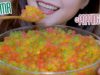ASMR eating COLORFUL POPPING BOBA (FROG EGGS) , POPPING AND SOFT EATING SOUNDS | LINH-ASMR