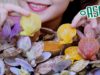 ASMR eating colorful scallops platter ,EATING SOUNDS | LINH-ASMR