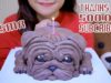 ASMR eating DOG to celebrate 500.000 subcribers *THANK #LINHFAM , SOFT EATING SOUNDS | LINH ASMR