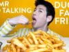 ASMR Eating Duck Fat French Fries (NO TALKING)