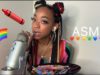 ASMR | EATING EDIBLE CRAYONS ??