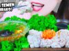 ASMR EATING FISH SEMEN (Shirako) X CRAB SOUP X BLACK EGGS EATING SOUNDS | LINH-ASMR