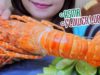 ASMR eating Flower Lobster with BLOVES sauce , EXTREME CHEWY EATING SOUNDS | LINH-ASMR