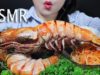 ASMR EATING GIANT MOMMY TIGER PRAWNS EATING SOUND | LINH-ASMR 먹방 mukbang