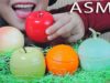 ASMR EATING JAPANESE FRUIT JELLY BOX SOFT CHEWY EATING SOUNDS | LINH-ASMR 먹방