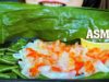 ASMR EATING JELLYFISH WITH SPICY SAUCE AND RAW GIANT SEAWEED EATING SOUNDS | LINH-ASMR 먹방 linhasmr