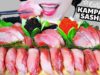 ASMR EATING KAMPACHI SASHIMI X SUSHI PLATTER ( RAW YELLOW TAIL FISH  EATING SOUND ) | LINH-ASMR