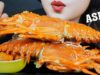 ASMR EATING LOBSTER WITH CHEESY SAUCE EATING SOUNDS | LINH-ASMR