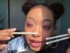 ASMR | Eating Pocky (Biscuit Sticks) | Crunchy, Tapping, Tracing