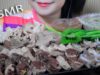 ASMR EATING PORK INTESTINES WITH PORRIDGE EXTREME CHEWY CRUNCHY EATING SOUNDS | LINH-ASMR 먹방