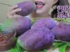 ASMR EATING PURPLE MANGO (TAIWAN MANGO) EXTREME CRUNCHY EATING SOUNDS | LINH-ASMR
