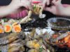 ASMR EATING RAW CRAB, RAW SHRIMPS AND EGG MARINATED IN SOY SAUCE EATING SOUNDS | LINH-ASMR