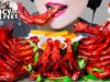 ASMR EATING SINGAPORE STYLE SPICY DUCK FEET X DUCK TONGUE , EATING SOUNDS | LINH-ASMR