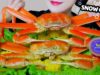 ASMR EATING SNOW CRAB PLATTER x CORN X CHILI SALT EATING SOUND | LINH-ASMR