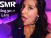 ASMR Eating Your Ears | No Talking | Mic Licking | Mic Sucking