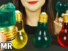 ASMR EDIBLE Bulb Lamp Jelly 내가 만든 먹는 전구젤리(EATING SOUNDS)MUKBANG REAL SOUNDS