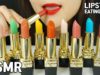 ASMR EDIBLE LIPSTICK EATING SHOW 립스틱먹방(EATING SOUNDS)MUKBANG