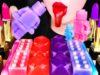 ASMR EDIBLE LIPSTICK, LEGO WAX BOTTLE, GALAXY JELLY 먹는 립스틱, 레고 왁스병, 메롱젤리 먹방 EATING SOUNDS MUKBANG