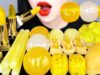 ASMR EDIBLE LIPSTICK, NIK-L-NIK WAX STICK, LEMON ICE, JELLY, *YELLOW FOOD* EATING SOUNDS MUKBANG 먹방