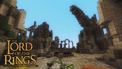 ASMR | Exploring Minecraft Middle Earth ? [Bree & Weathertop]