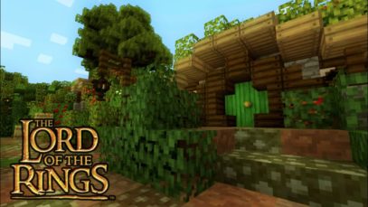 ASMR | Exploring The Shire in Minecraft Middle Earth ?