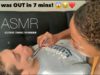 ASMR | Face brushing ~ HE FELL ASLEEP ??