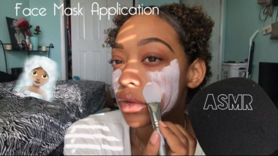ASMR | Face Mask Application ??‍♀️